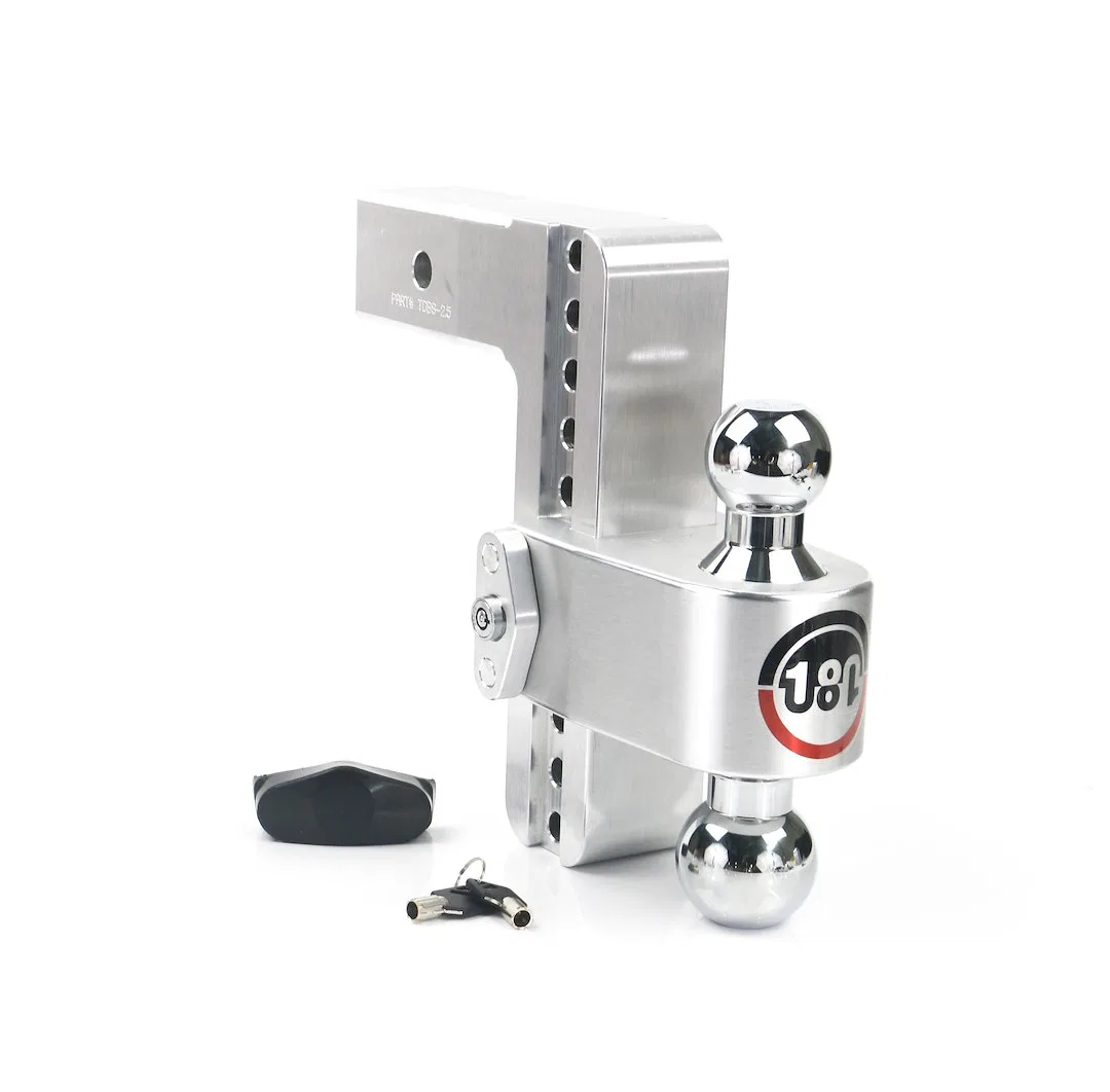 CTB8-2.5 – WEIGH SAFE Trailer Hitch Ball Mount, Fits 2-1/2 Inch Receiver 18500 Gross Trailer Weight Turnover Adjustab...